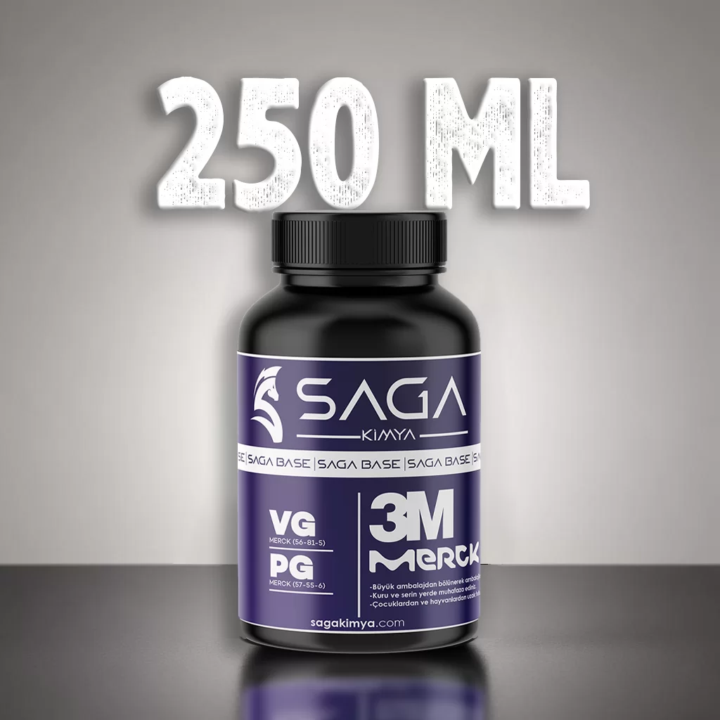Saga Gliserin 3M 250 ml Saga Gliserin 3M Merck 250 ml - Görsel 1