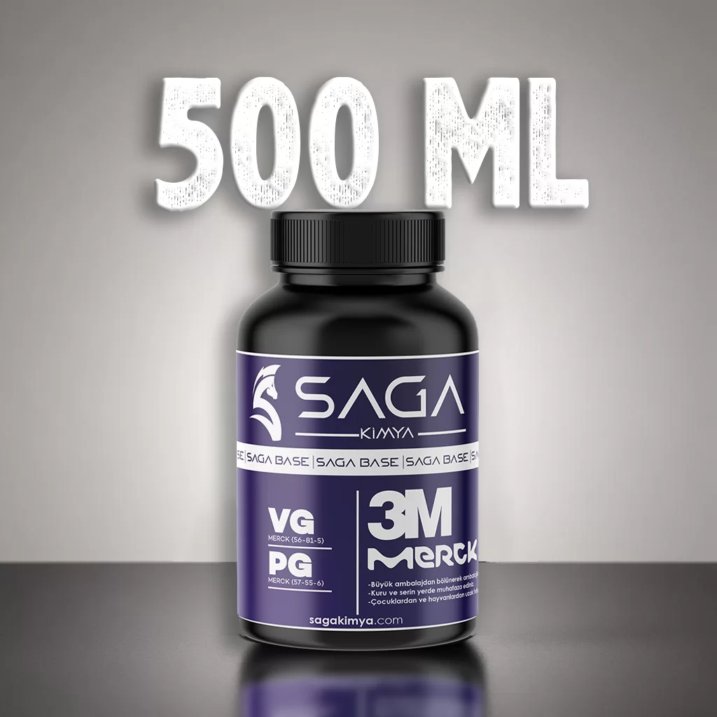 Saga Gliserin 3M 500 ml Saga Gliserin 3M Merck 500 ml - Görsel 1