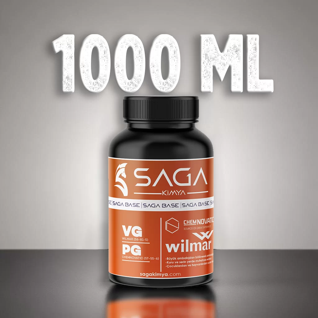 Saga Gliserin Wilmar Chemnovatic 1000 ml Saga Gliserin Wilmar Chem 1000 ml - Görsel 1