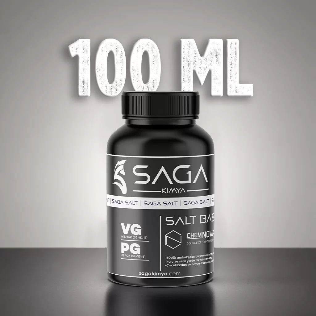 Saga Salt Gliserin Wilmar Chemnovatic 100 ml Saga Salt Gliserin Wilmar Chemnovatic 100 ml - Görsel 1