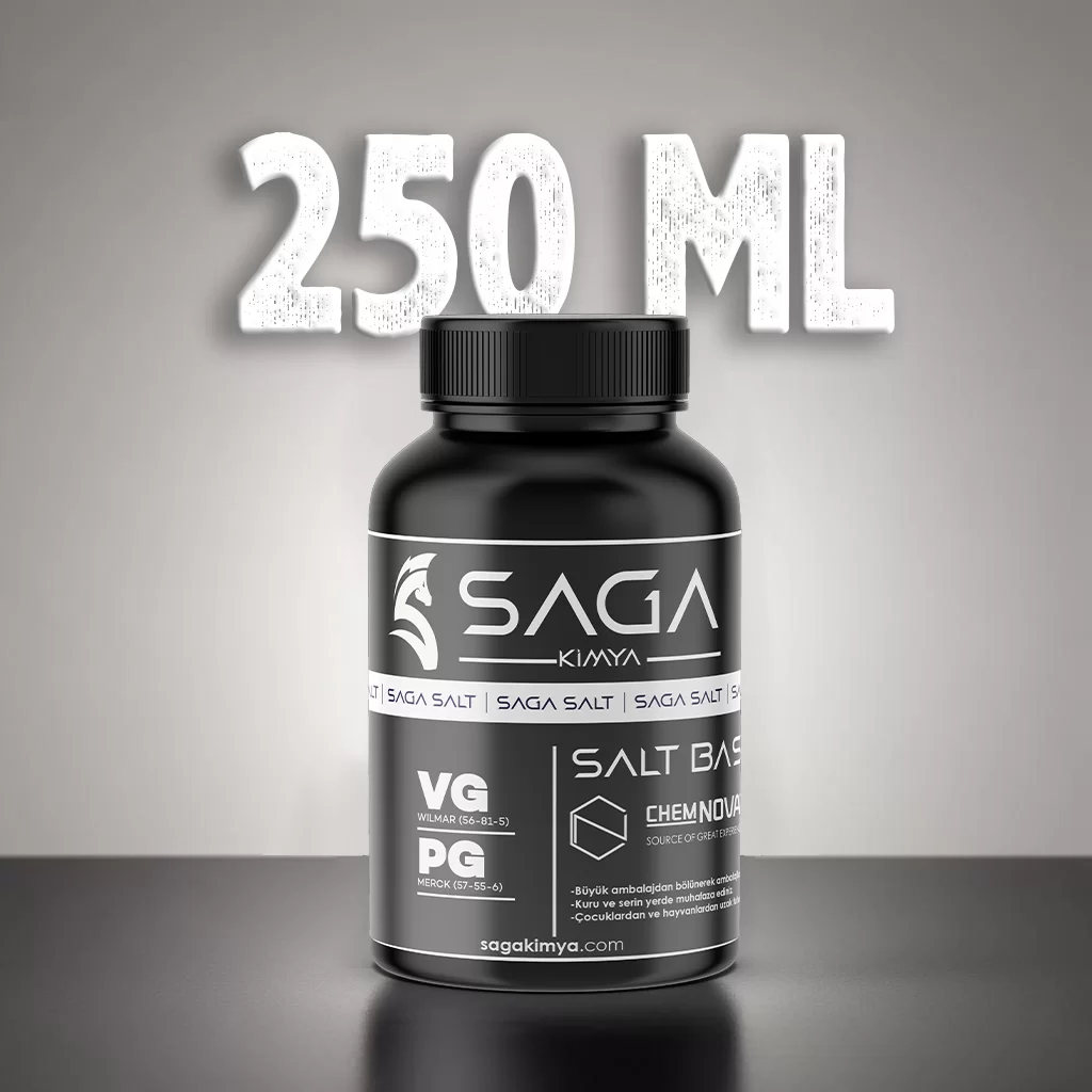 Saga Salt Gliserin Wilmar Chemnovatic 250 ml Saga Salt Gliserin Wilmar Chemnovatic 250 ml - Görsel 1