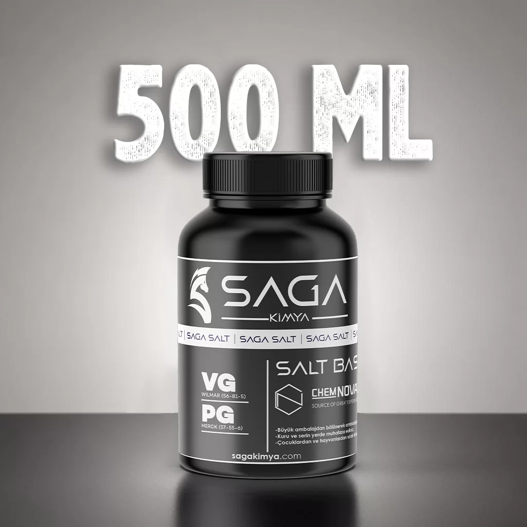 Saga Salt Gliserin Wilmar Chemnovatic 500 ml Saga Salt Gliserin Wilmar Chemnovatic 500 ml - Görsel 1