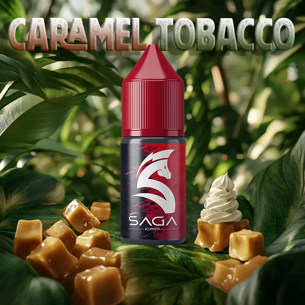 CARAMEL TOBACCO MİX Caramel Tobac. 10-30-60 ML Mix Aroma - Görsel 1