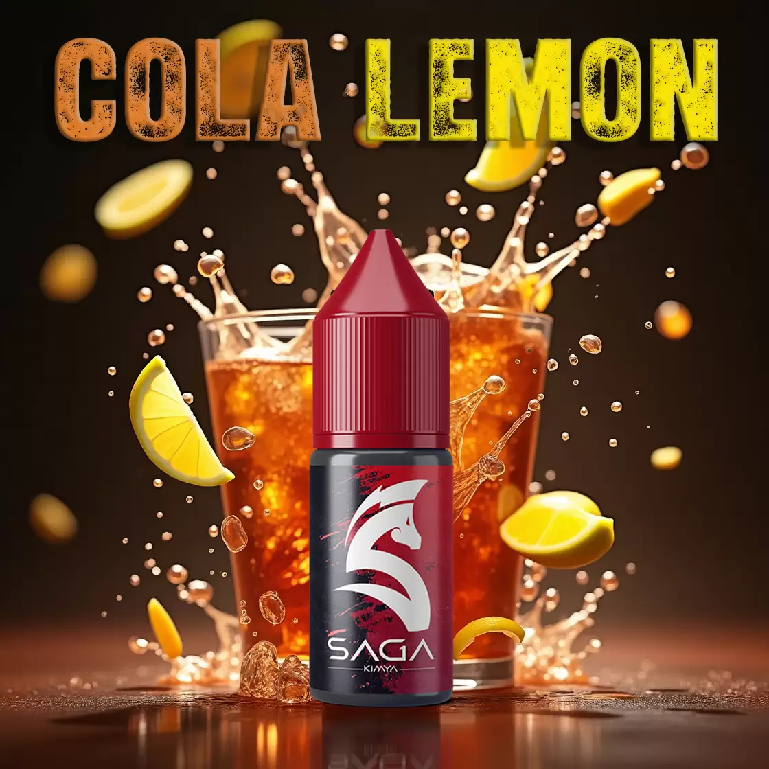 COLA LEMON MİX Cola-Lemon 10-30-60 ML Mix Aroma - Görsel 1