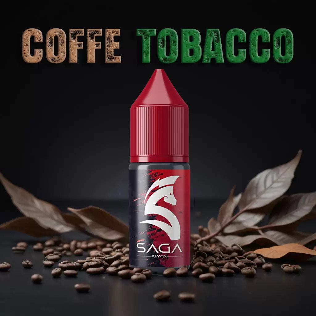 coffe tobacco mix Coffee Tobac. 10-30-60 ML Mix Aroma - Görsel 1