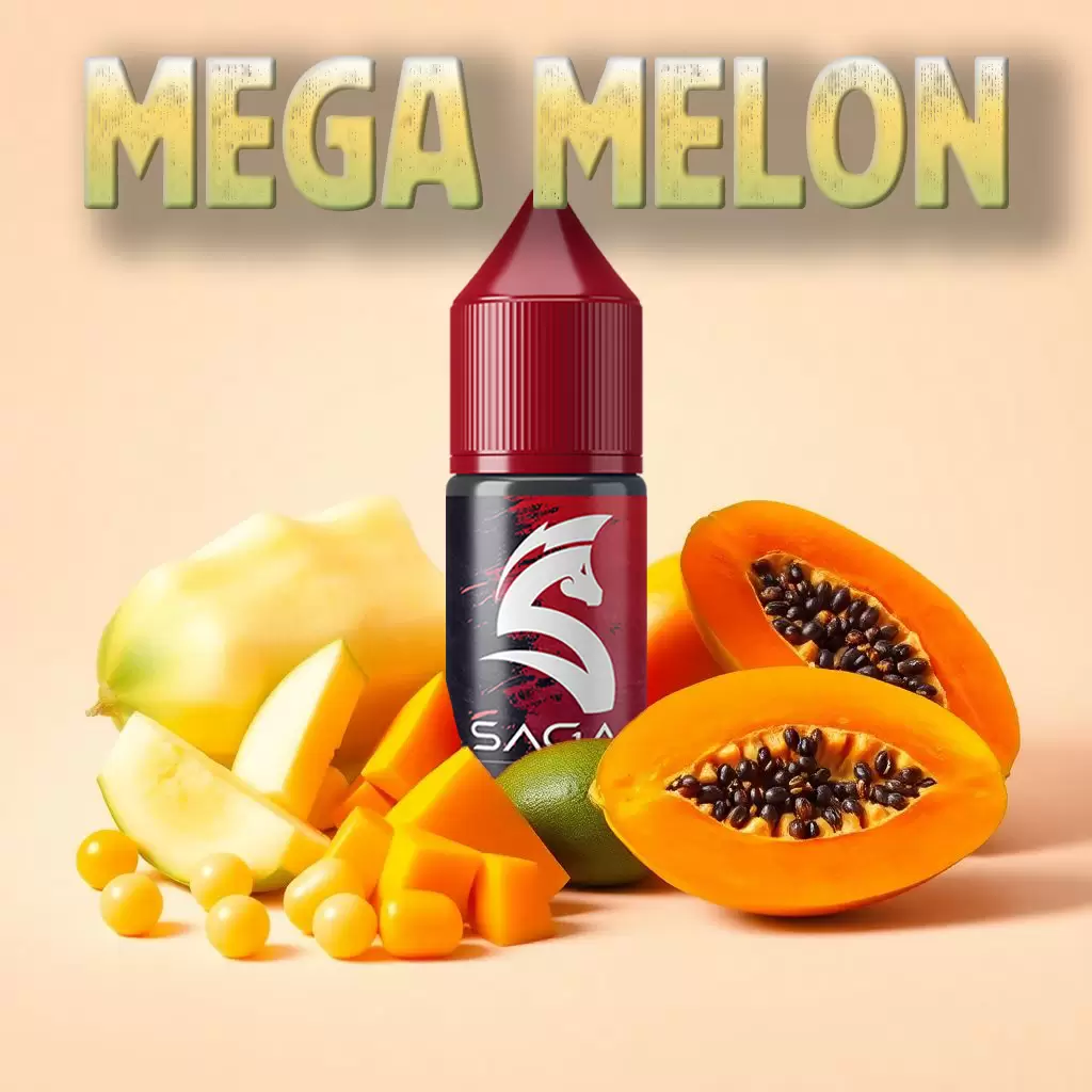 mega melon mix Mega Melon 10-30-60 ML Mix Aroma - Görsel 1