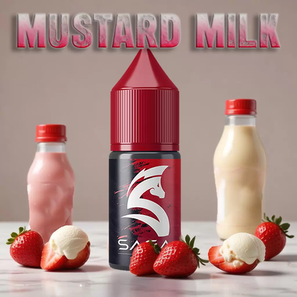 mustard milk mix Mustard Milk 10-30-60 ML Mix Aroma - Görsel 1
