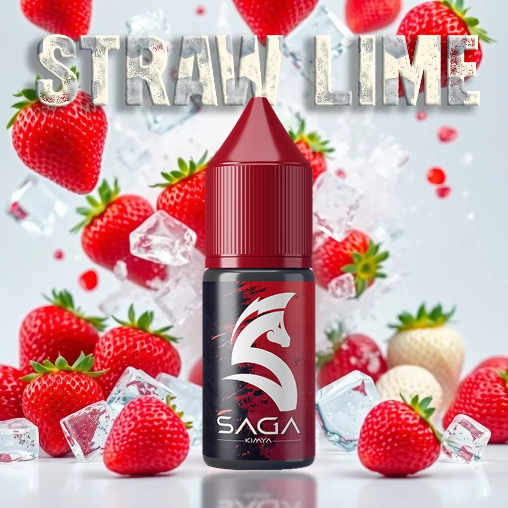 straw lime mix Straw-Lime 10-30-60 ML Mix Aroma - Görsel 1