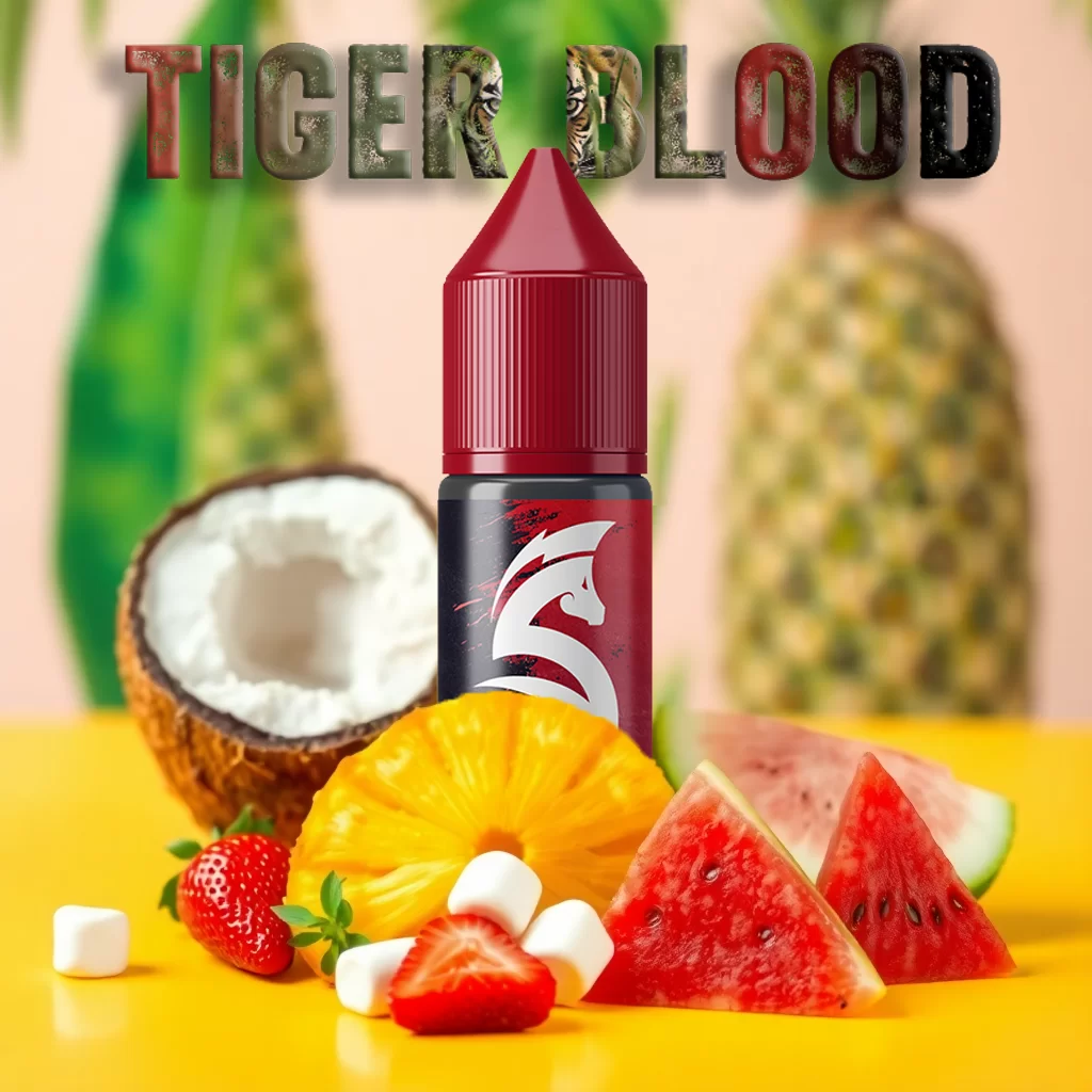 tiger blood mix Tiger Blood 10-30-60 ML Mix Aroma - Görsel 1