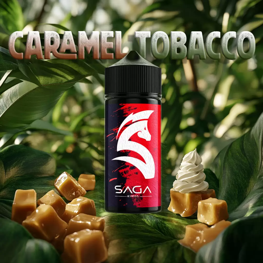CARAMEL TOBACCO Caramel Tobac. 30-60-100 ML Diy Kit Aroma - Görsel 1