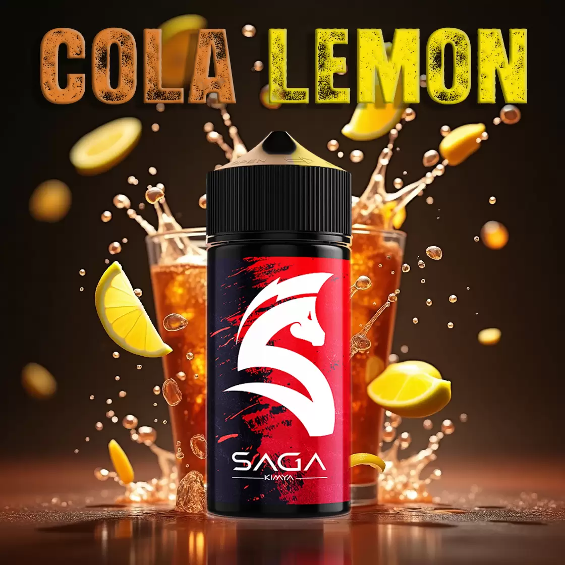 COLA LEMON Cola-Lemon 30-60-100 ML Diy Kit Aroma - Görsel 1