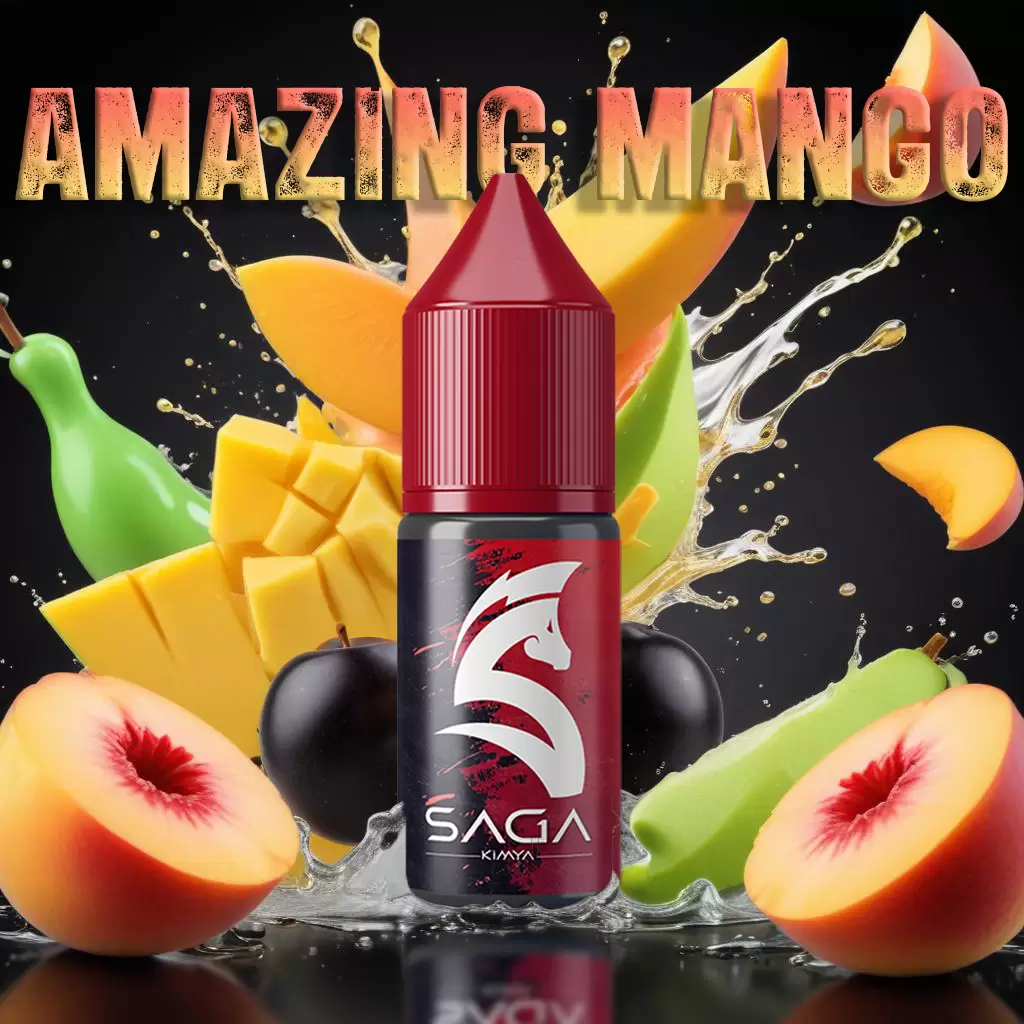 amazing mango mix Amazing Mango 10-30-60 ML Mix Aroma - Görsel 1