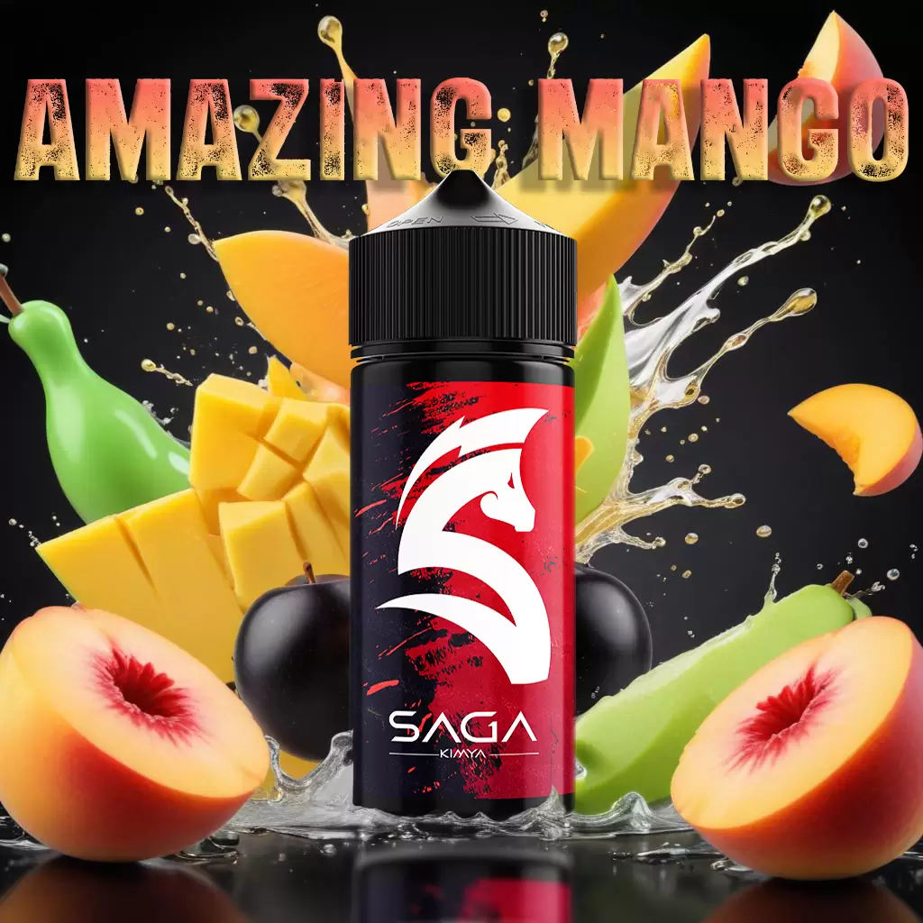 amazing mango yazılı Amazing Mango 30-60-100 ML Diy Kit Aroma - Görsel 1