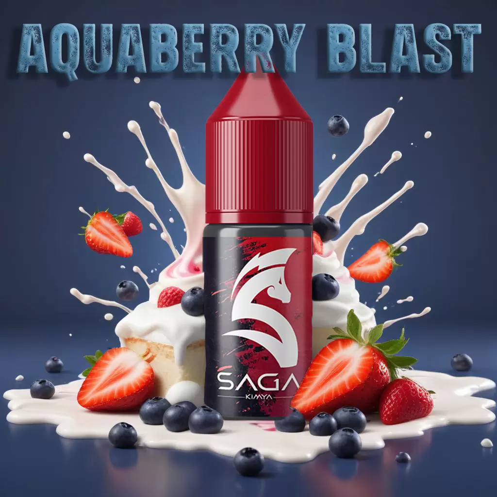 aquaberry blast mix Aquaberry Blast 10-30-60 ML Mix Aroma - Görsel 1
