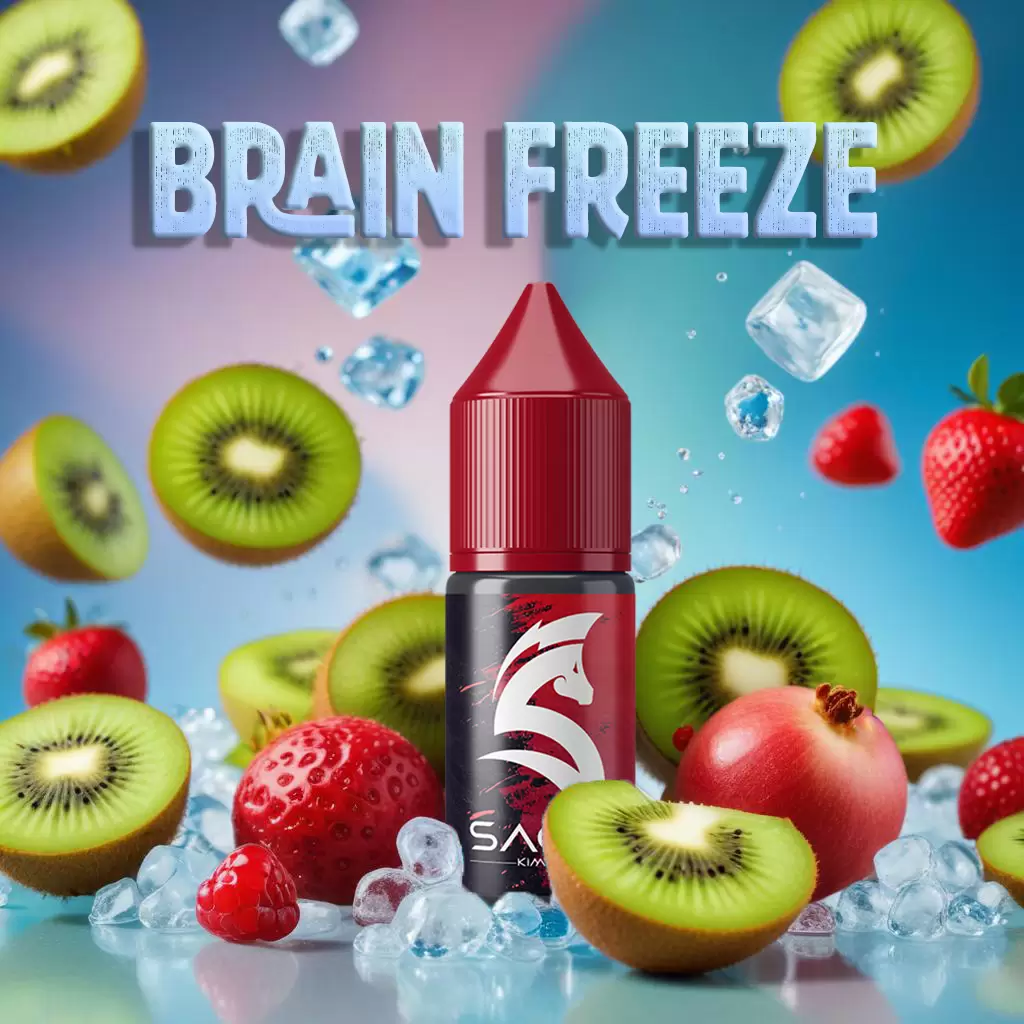 brain freeze mix Brain Freeze 10-30-60 ML Mix Aroma - Görsel 1