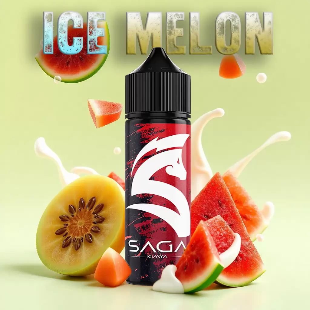 ice melon diy Ice Melon 30-60-100 ML Diy Kit Aroma - Görsel 1
