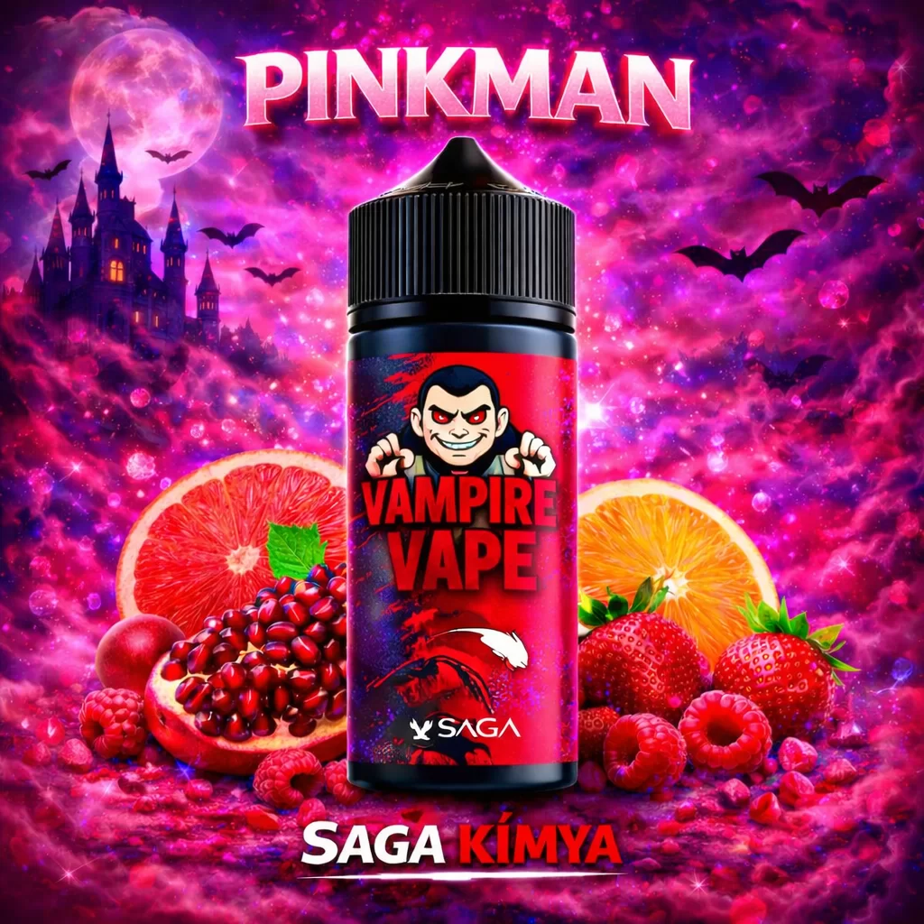 pinkman Vampire Vape Pinkman 30-60-100 ML Diy Kit Aroma - Görsel 1