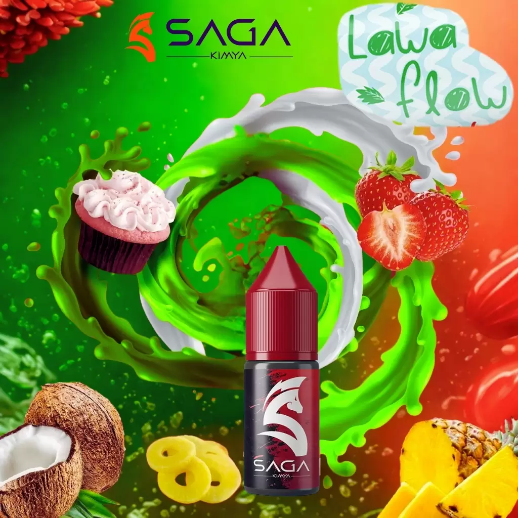 lava flow mixxxx Lawa Flow 10-30-60 ML Mix Aroma - Görsel 1