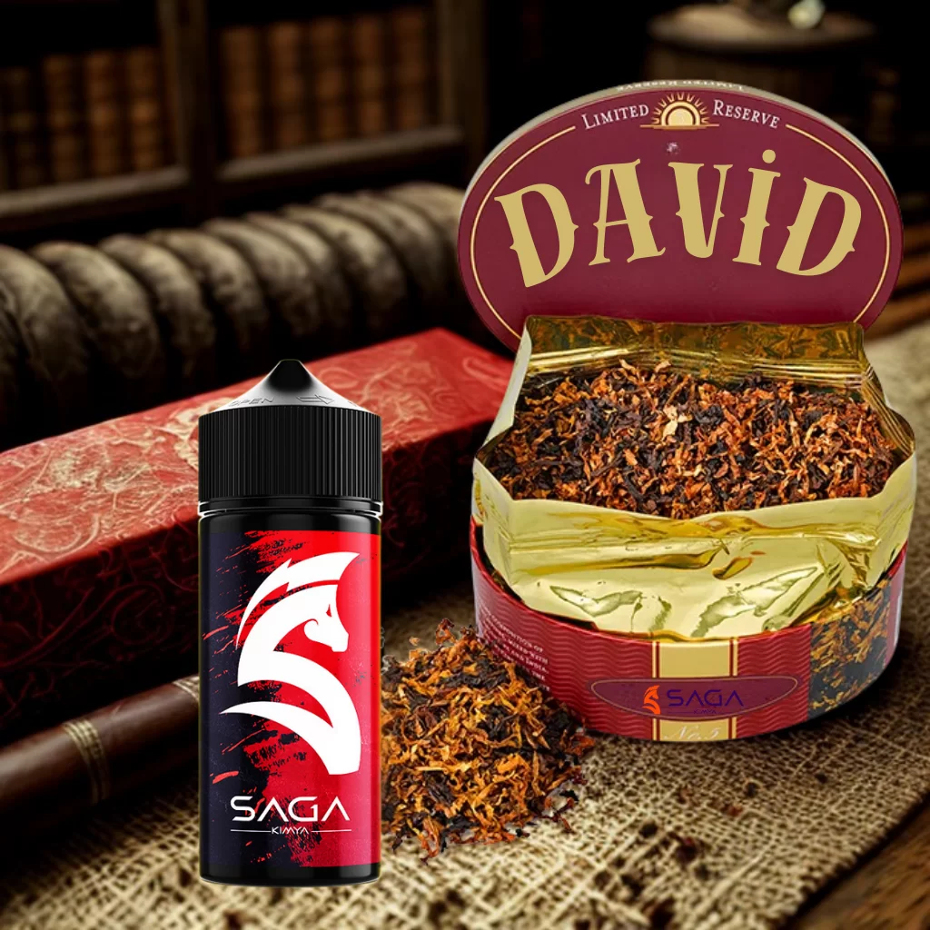 david diy kit Tobac. David 30-60-100 ML Diy Kit Aroma - Görsel 1