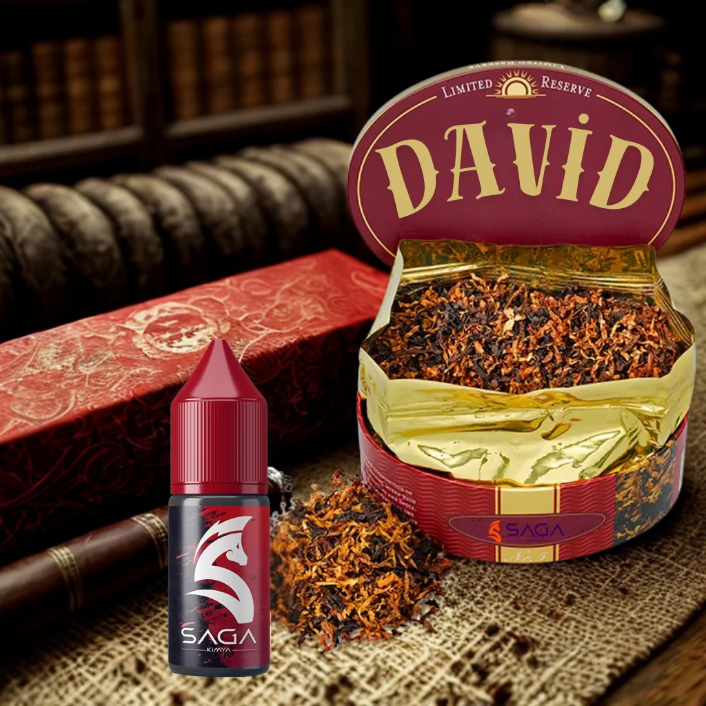 david mix aroma Tobac. David 10-30-60 ML Mix Aroma - Görsel 1