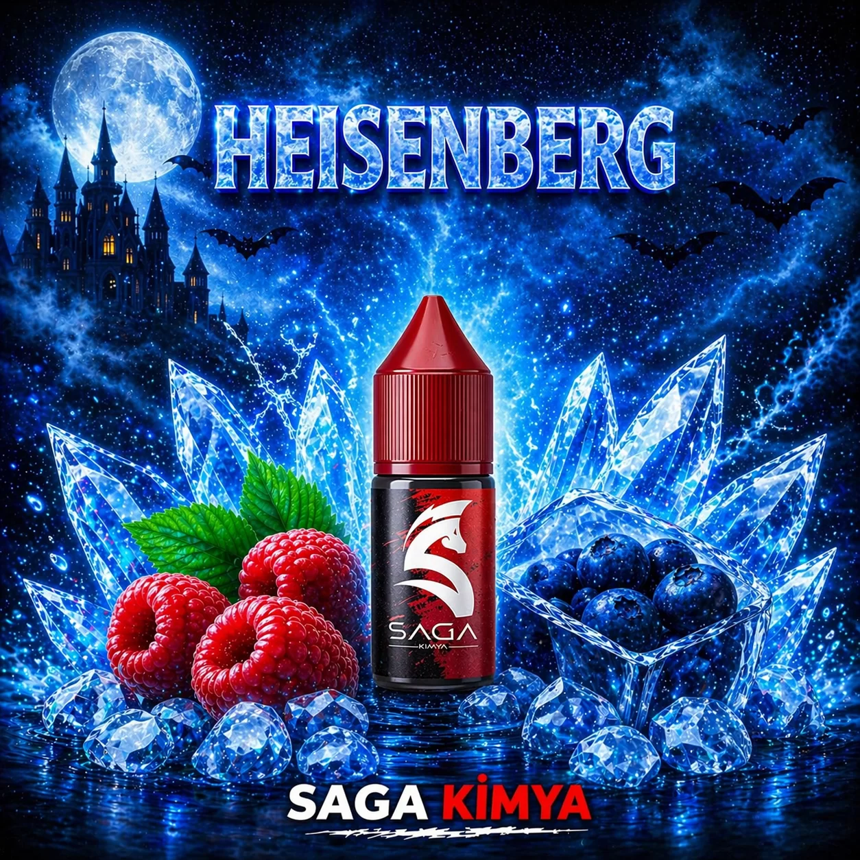 heisenberg mix Vampire Vape Heisenberg 10-30-60 ML Mix Aroma - Görsel 1